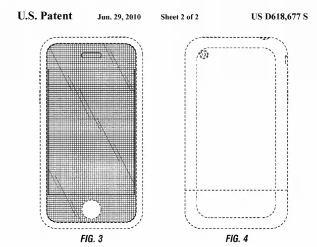 iphone design patent