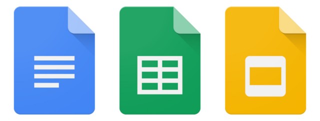 Google Docs Sheets Slides