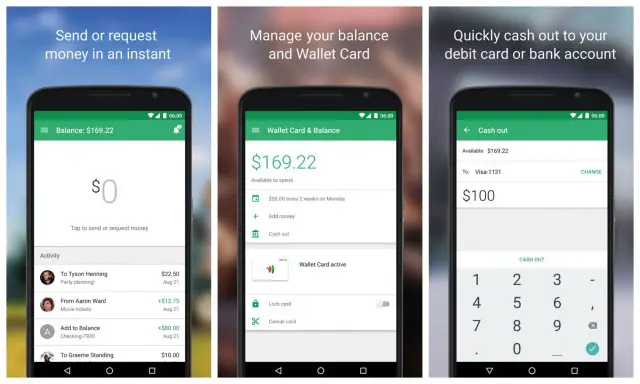 New Google Wallet app Android