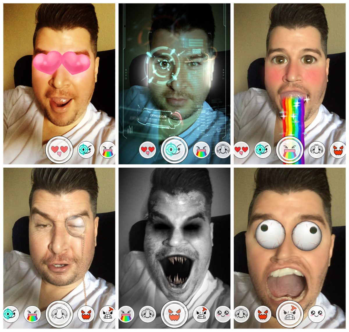 Snapchat update brings crazy new 3D selfie effects, lets you pay to