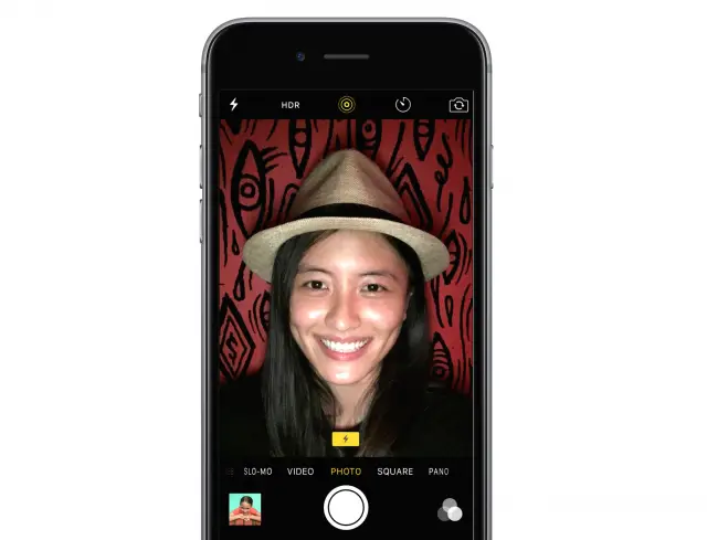 iPhone 6s selfie flash 5MP