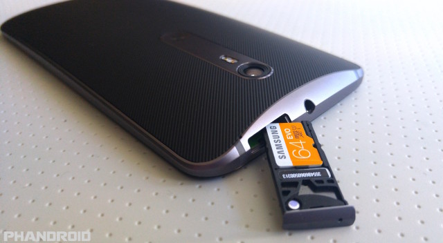Moto X Pure Edition SD card slot 1009151219a
