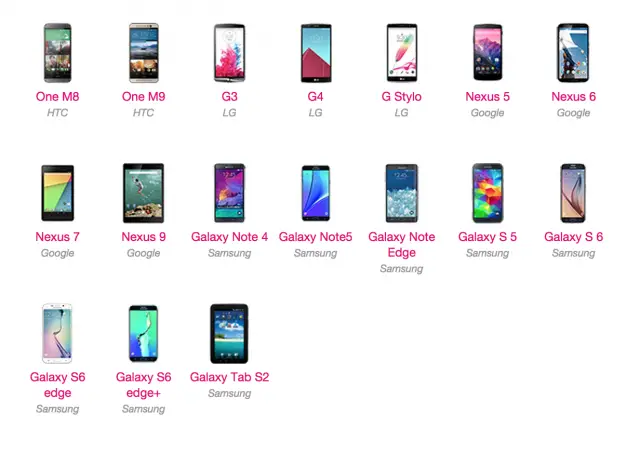 T-Mobile devices scheduled to get Marshmallow