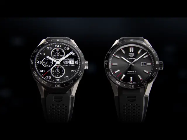 tag heuer android wear watch