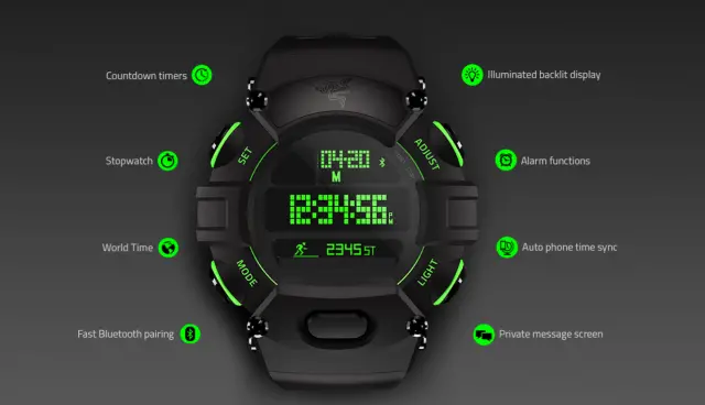 Razer Nabu Watch   Digital Watch with Smart Functions