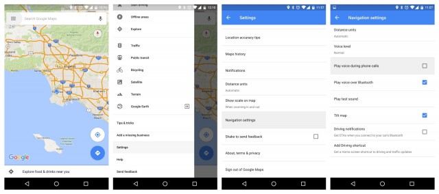Google Maps how to turn off voice guidance during phone call