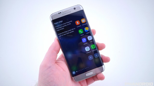 Samsung Galaxy S7 Edge Apps Edge screen features DSC01934