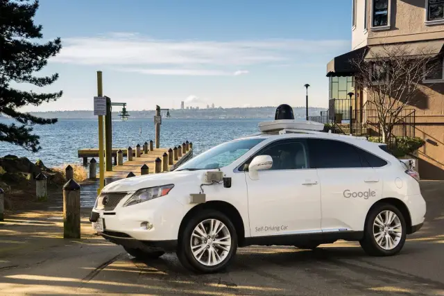google self driving car SUV