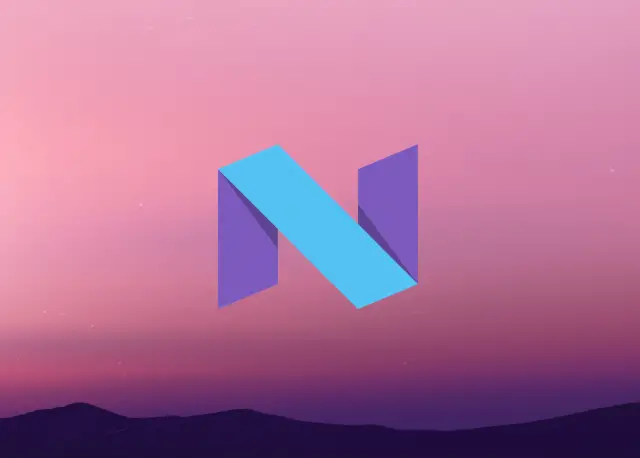 Android N icon