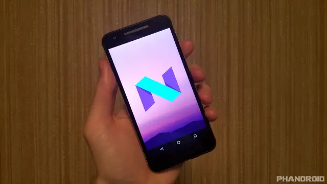 Android N screen