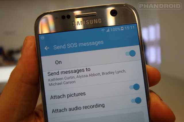 Samsung Galaxy S7 Background Apps