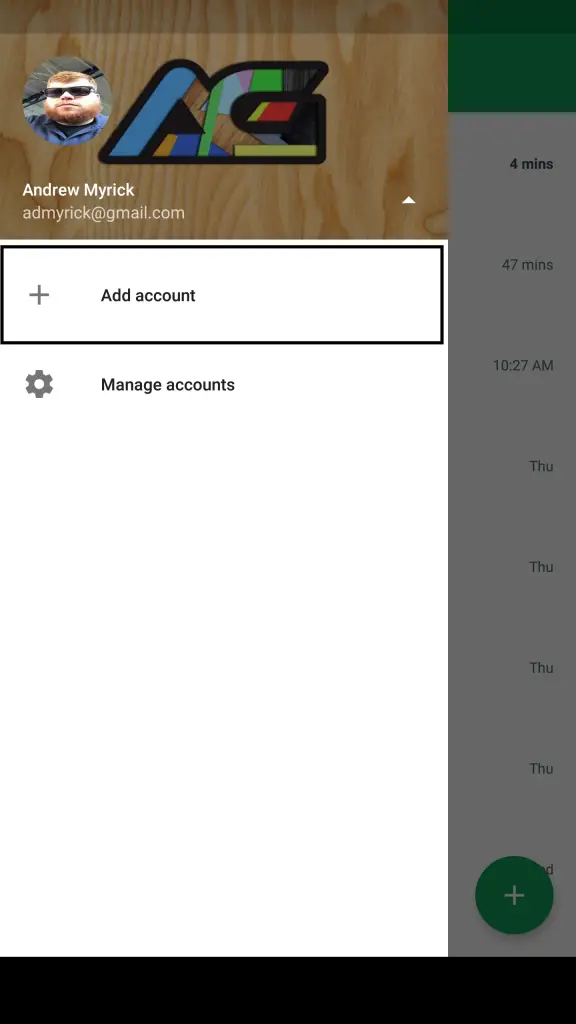 Hangouts Add Account