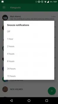 Snooze Notifications