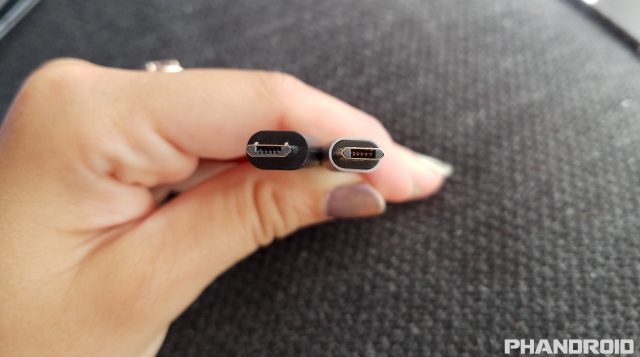 regular vs reversible micro USB
