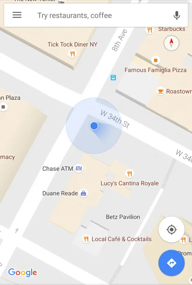 google-maps-cone