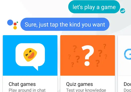 The Google Assistant wants to play games with you