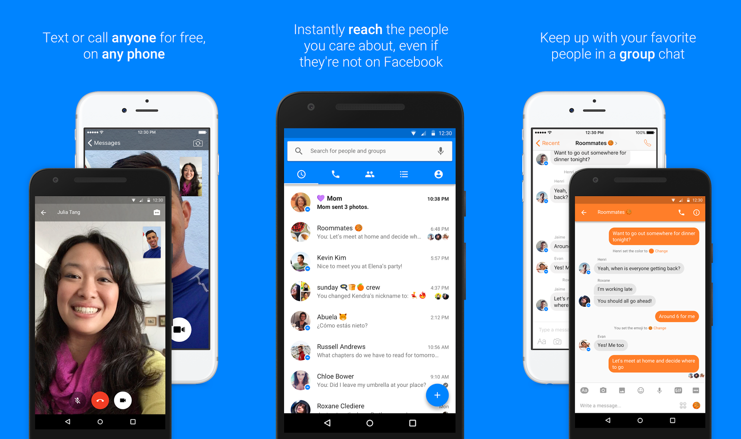 fb messenger free download for android mobile