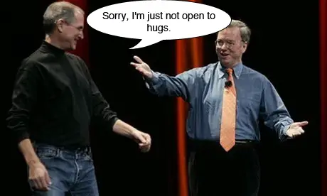 Eric-Schmidt-and-Steve-Jobs