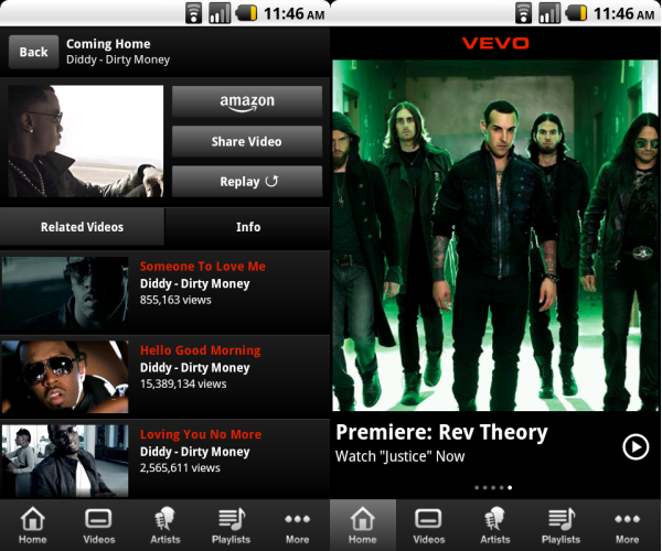 VEVO For Android Is Now Available - Phandroid