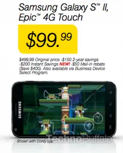 Samsung-Epic-4G-Touch-Price-Cut