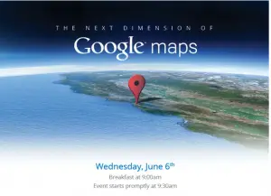 google maps breakfast invite