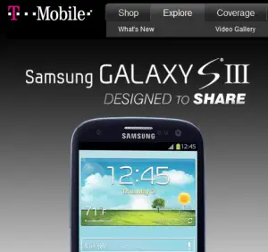 t-mobile galaxy s3