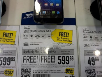 galaxy nexus sale best buy