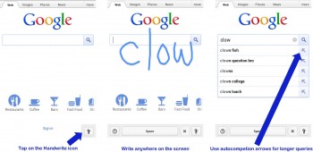 google handwrite