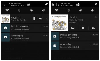 Google Play Music Update Jelly Bean Notifications Phandrizzle