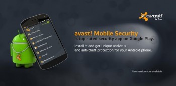 avast mobile security banner