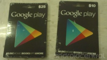 google play store gift cards