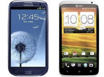 htc one x galaxy s3