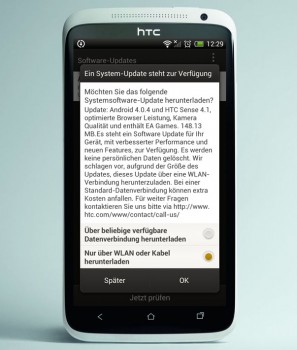 htc one x update