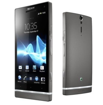 sony xperia s dark silver