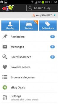 ebay for android