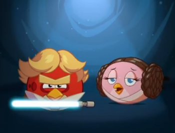 angry birds star wars leia and luke