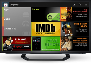 google tv google play