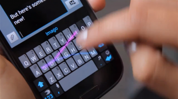 SwiftKey Flow in action