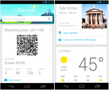 Google Now - Travel Cards Update2