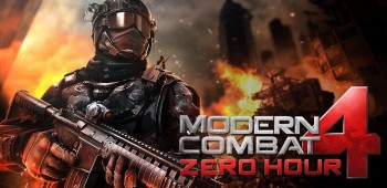 Modern Combat 4 Zero Hour banner