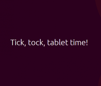 ubuntu tablet teaser