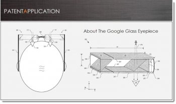 google glass eyepiece patent