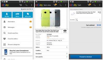 Ebay Android update 2.2