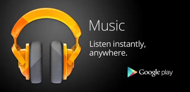 Google Play Music banner