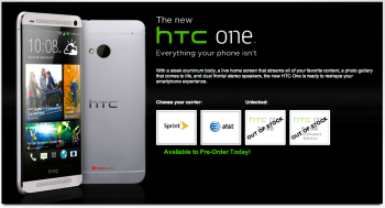 HTC One developer edition out of stock