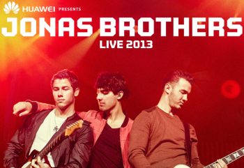 Huawei presents the Jonas Brothers tour