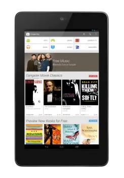 play store redesign tablet
