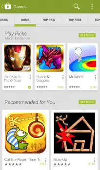 Google Android Games