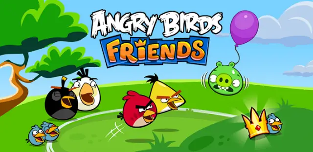 angry birds friends banner