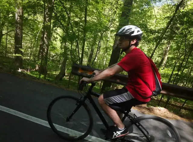 Google Glass Mountain Biking